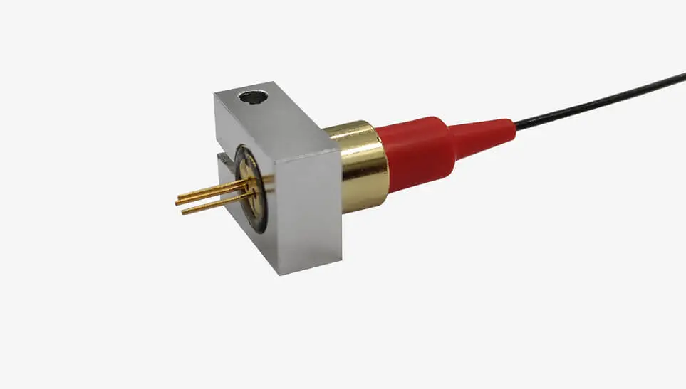 Diodo laser coassiale TO accoppiato a fibra da 635nm