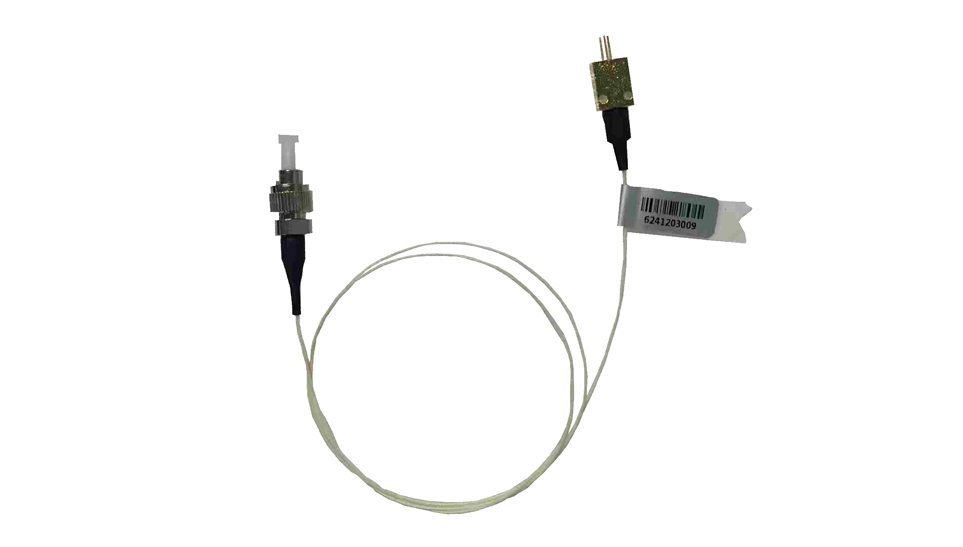 Diodo laser accoppiato a fibra PM da 640nm, 100mW