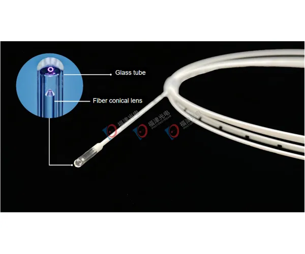 Fibra a emissione radiale